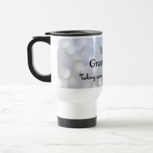 Mug De Voyage Conception de Granpreneur (Gauche)