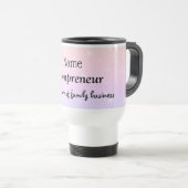Mug De Voyage Conception de l'entrepreneur (Devant droit)