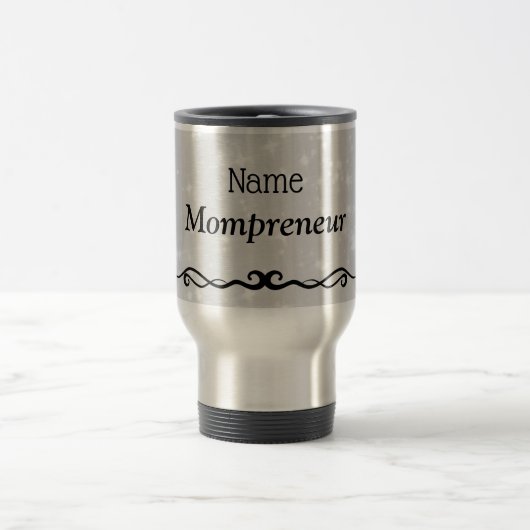 Mug De Voyage Conception de l'entrepreneur (Centre)