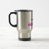 Mug De Voyage Conception de l'infirmière QRS de NICU (Gauche)