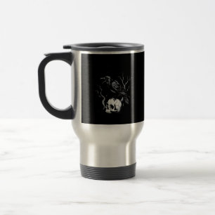 Mug De Voyage Conception de mème humoristique de l'oiseau corbea