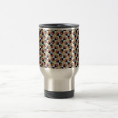 Mug De Voyage Conception de motif numérique abstrait moderne 124 (Centre)