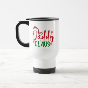 Mug De Voyage Conception de Noël de Papa Noël