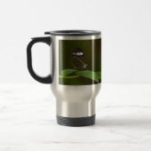 Mug De Voyage Conception de papillon de Glasswing "temps clair" (Gauche)