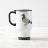 Mug De Voyage Conception de pigeon (Gauche)