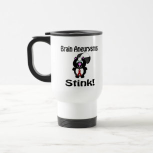 Mug De Voyage Conception de sensibilisation au renard mouffette