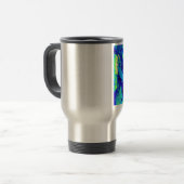 Mug De Voyage conception de sirène (Devant gauche)