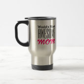 Mug De Voyage Conception de texte MAMAN LA PLUS GÉNIALE AU MONDE (Gauche)