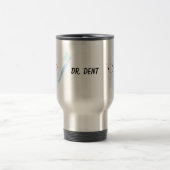 Mug De Voyage Conception Dentaire, Dent et Brosse à Dents (Centre)