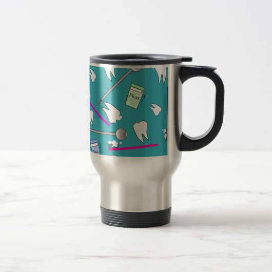 Mug De Voyage Conception dentaire d'outils de profession (Droit)
