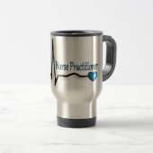 Mug De Voyage Conception des cadeaux QRS de praticienne (Devant droit)