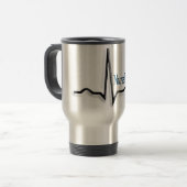 Mug De Voyage Conception des cadeaux QRS de praticienne (Devant gauche)