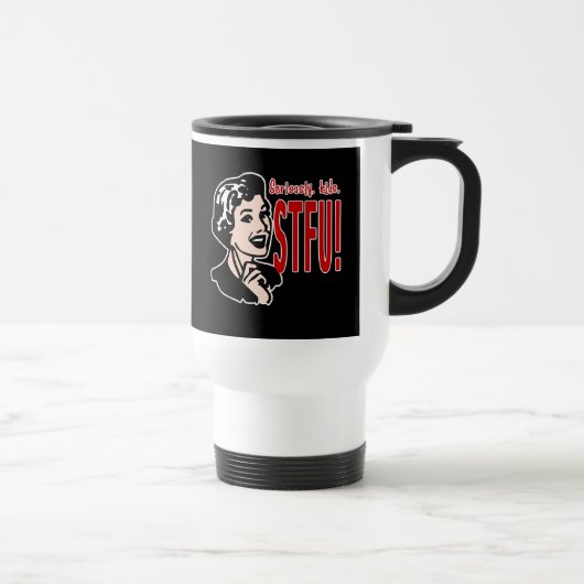 Mug De Voyage Conception drôle du jour de mère (Droite)