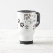 Mug De Voyage Conception Empreinte de patte mignonne pour Fier F (Devant droit)