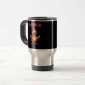 Mug De Voyage Conception esthétique classique de poulet drôle F (Devant gauche)