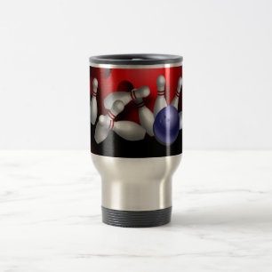 Mug De Voyage Conception faite sur commande de bowling