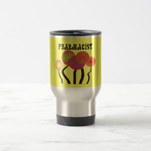 Mug De Voyage Conception lunatique d'arbres de cadeaux de
