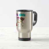 Mug De Voyage Conception Médicale unique de cadeaux d'infirmière (Devant droit)