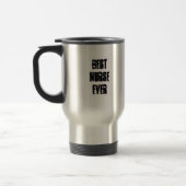 Mug De Voyage Conception moderne du meilleur modèle d'infirmière (Gauche)