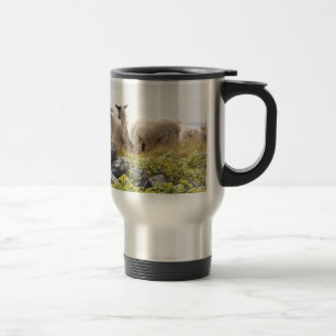 Mug De Voyage Conception risquée - Moutons dans un champ