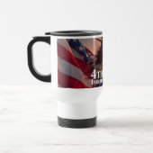 Mug De Voyage Conception splendide du 4 juillet - Feux d'artific (Gauche)