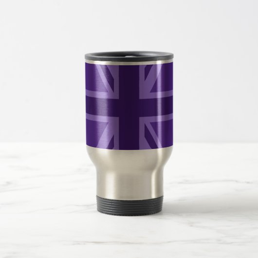 Mug De Voyage Conception Union Jack violette (Centre)