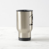 Mug De Voyage Conceptions de vecteur de cricket (Centre)