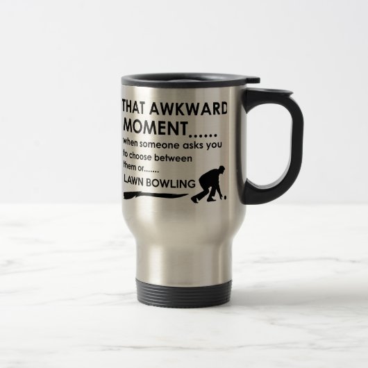 Mug De Voyage Conceptions fraîches de cuvette de pelouse (Droit)