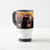 Mug De Voyage Conducteur de camion (Devant gauche)