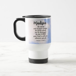Mug De Voyage Conforter Blue Sky Bible Verse Ne Pas Avoir Peur N