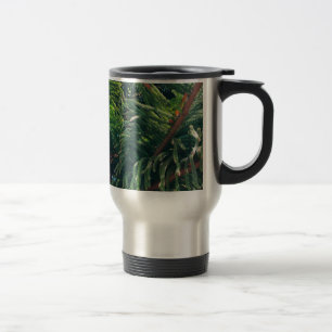Mug De Voyage conifère à feuillage persistant de pin