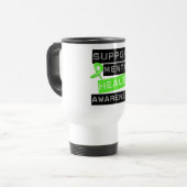 Mug De Voyage Conscience de santé mentale de soutien (Devant gauche)