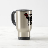 Mug De Voyage conscience du vélocirapeur (Devant gauche)