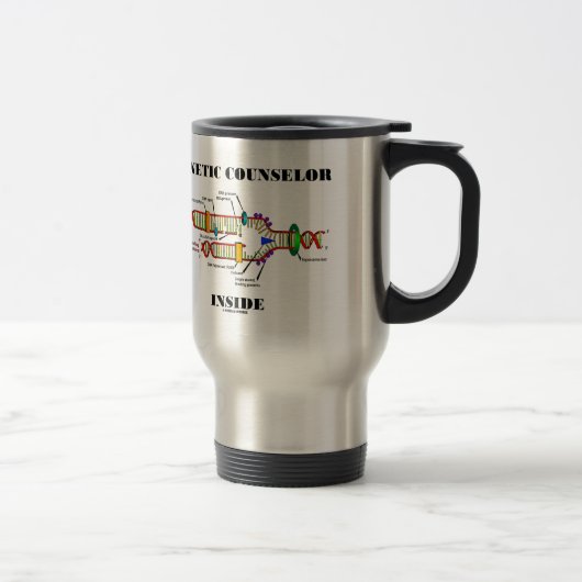Mug De Voyage Conseiller génétique à l'intérieur de la réplicati (Droit)