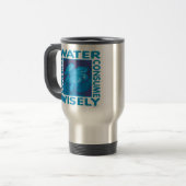 Mug De Voyage Conserver l'eau - Utiliser judicieusement (Devant gauche)