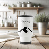 Mug De Voyage Conserver Noir Moderne En Simple