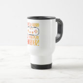 Mug De Voyage Conserver ou concevoir votre propre : -) Voyage /  (Devant droit)