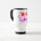 Mug De Voyage Conserver ou concevoir votre propre : -) Voyage /  (Devant gauche)