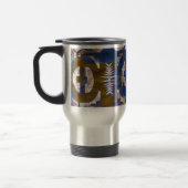 Mug De Voyage Constellation Primitive Géométrique Abstraite (Gauche)