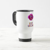 MUG DE VOYAGE CONTINUEZ LE SOURIRE (Devant gauche)