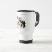 Mug De Voyage Contrôle fiscal de l'IRS drôle (Devant droit)