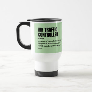 Mug De Voyage Contrôleur de la circulation aérienne - Définition