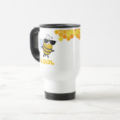 Mug De Voyage Cool | Funny Abee tendance personnalisée (Devant gauche)