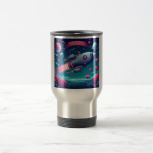 Mug De Voyage Cool/futuriste la Saint Valentin