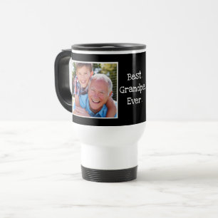 Mug De Voyage Cool Meilleur grand-père Jamais Photo Personnalis