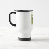 Mug De Voyage Cool spécial initial Monogramme vert olive (Gauche)