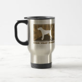 Mug De Voyage Coonhound terreux de marcheur de Treeing (Gauche)
