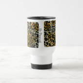 Mug De Voyage Copie animale de motif de guépard (Centre)