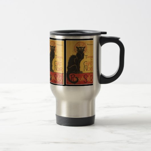 MUG DE VOYAGE COPIE DE LE CHAT NOIR (Droit)