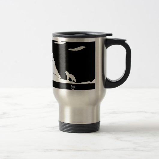 Mug De Voyage Copie de Wolves_neg (Droit)